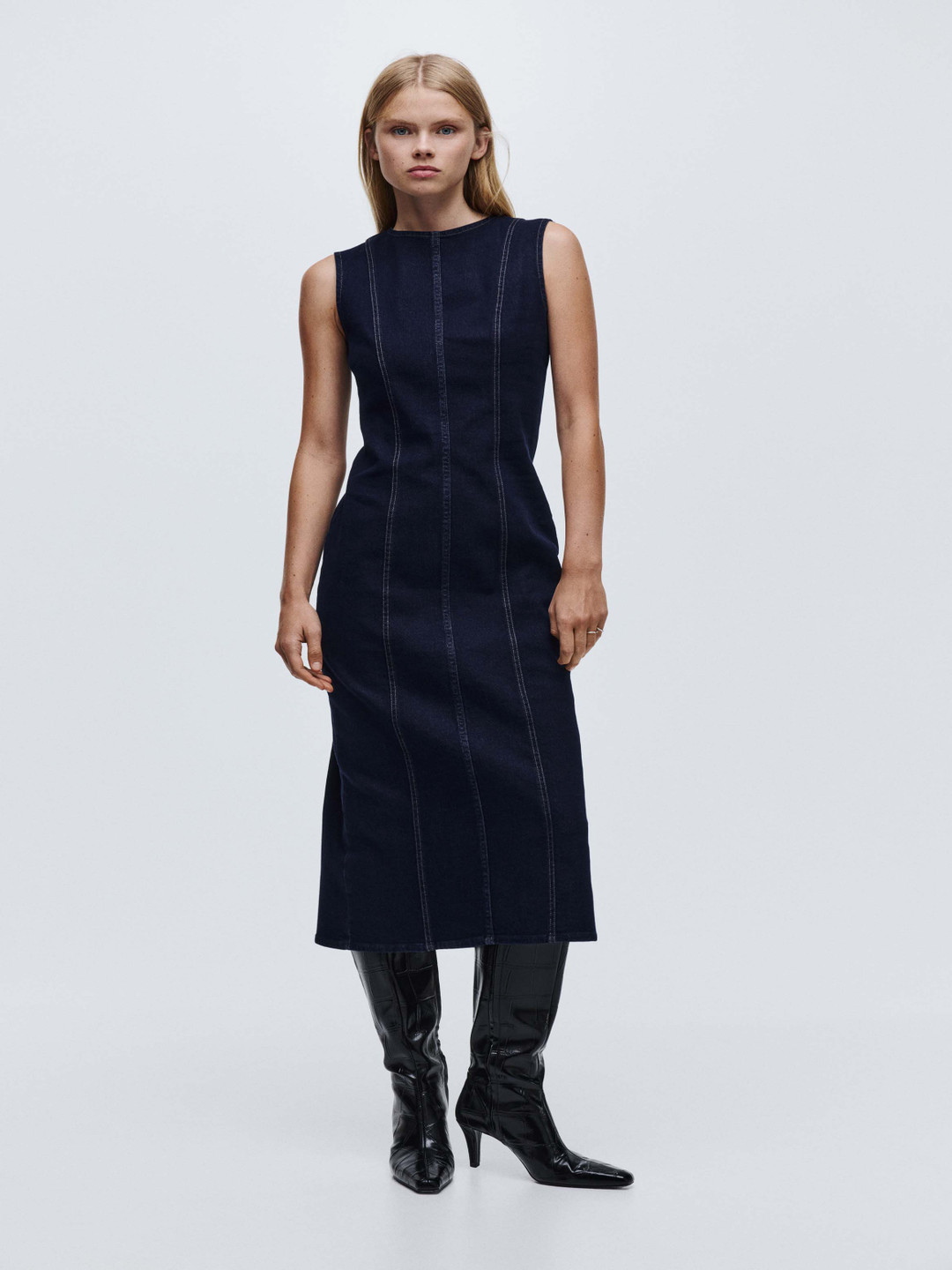H&M Sleeveless Denim Dress