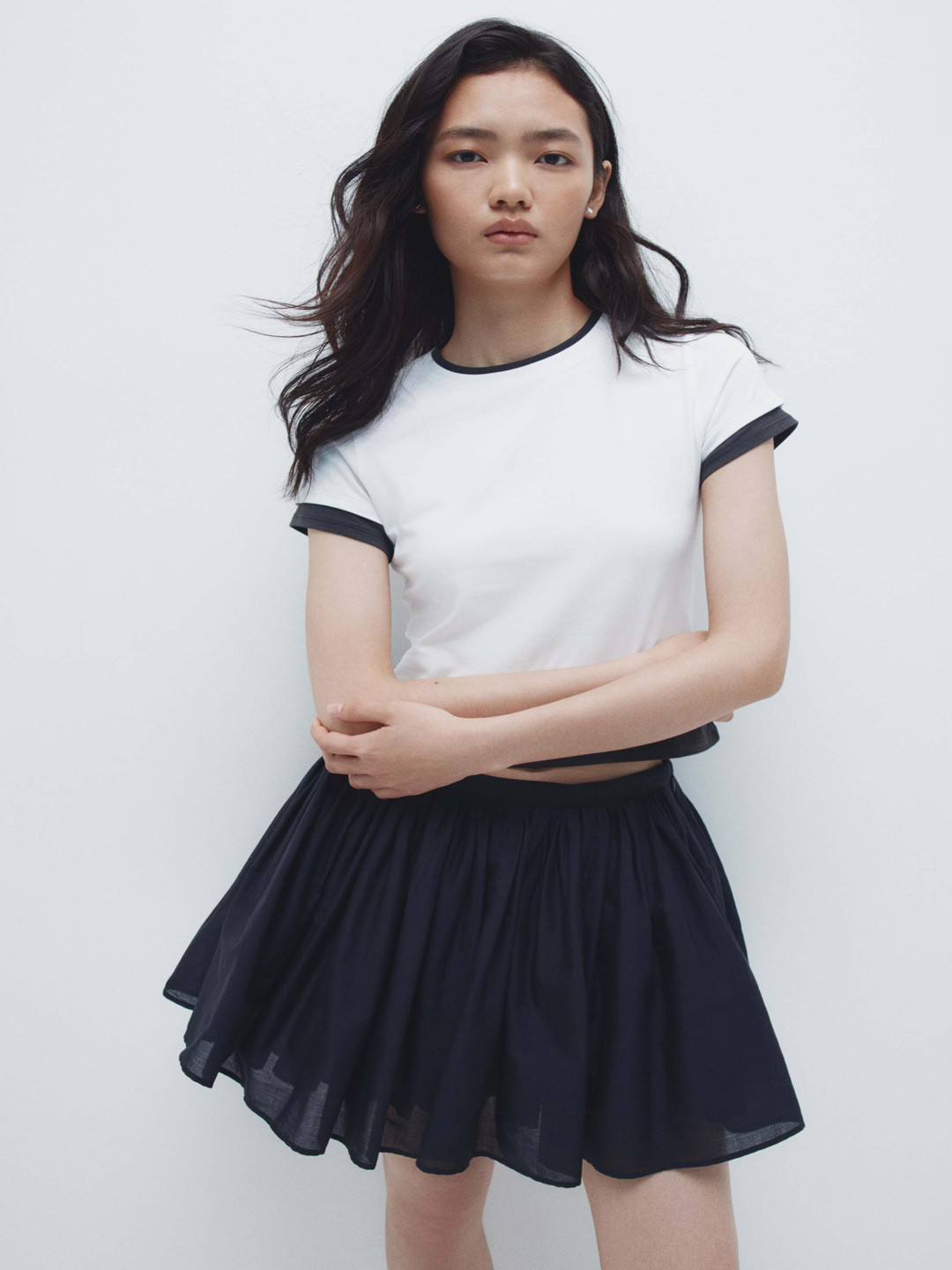 H&M Layered-Look T-Shirt