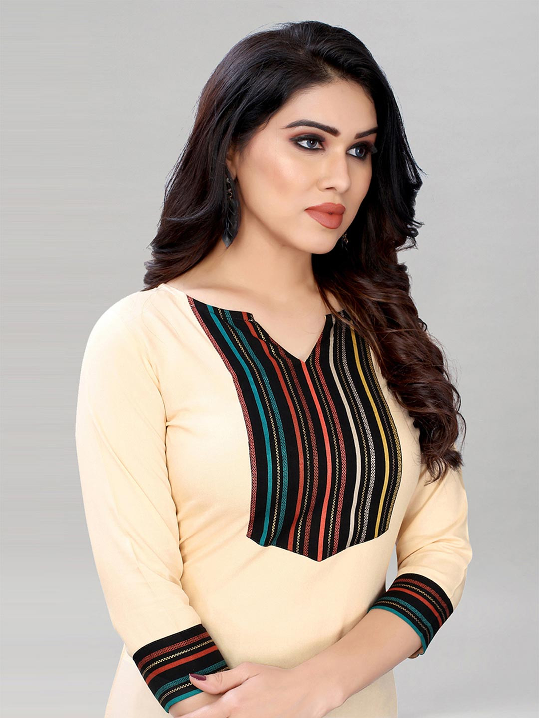 Skylee Pop Women Ethnic Motifs Dyed Kurta