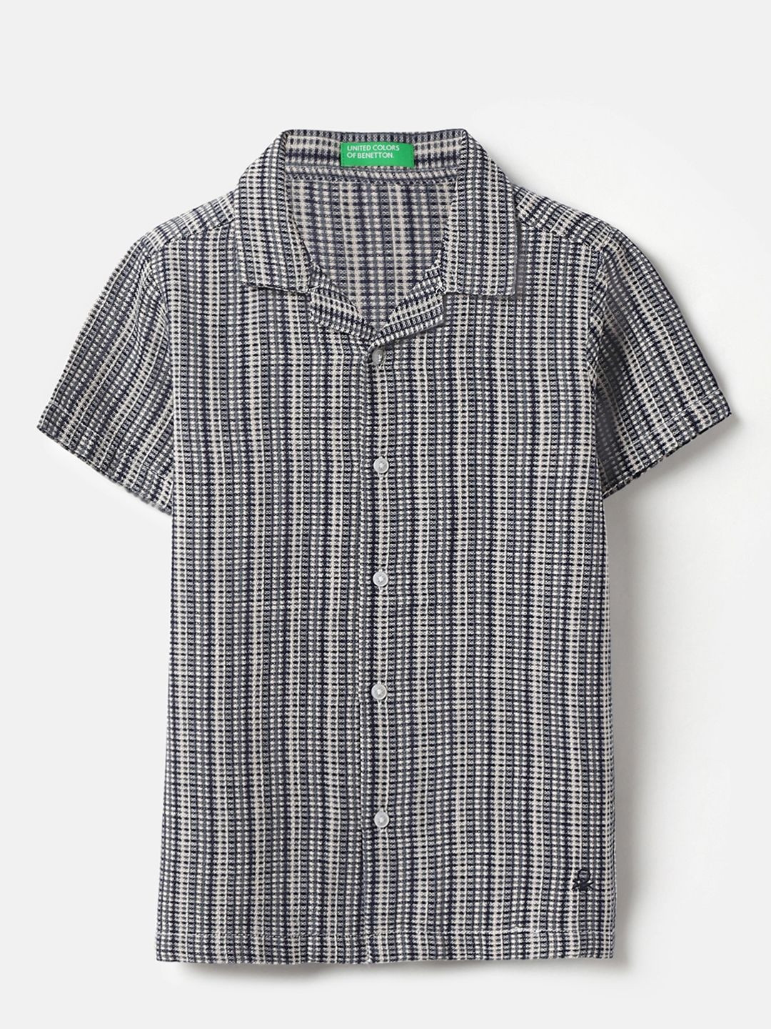 United Colors of Benetton Boys Checked Casual Shirt