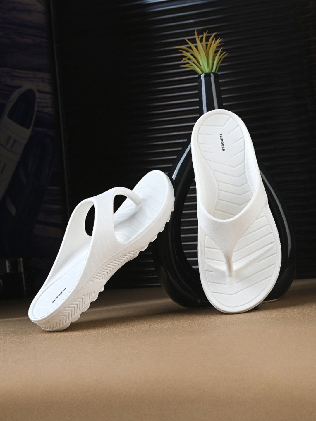 Slipover Women Thong Flip-Flops