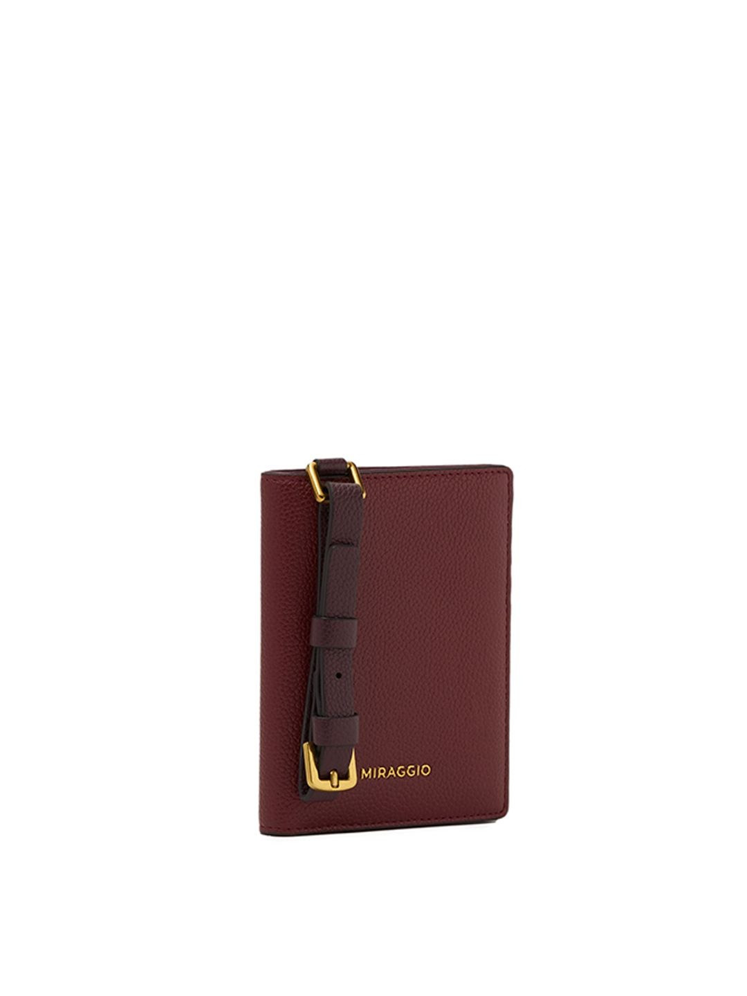MIRAGGIO Scratch Resistant Passport Holder