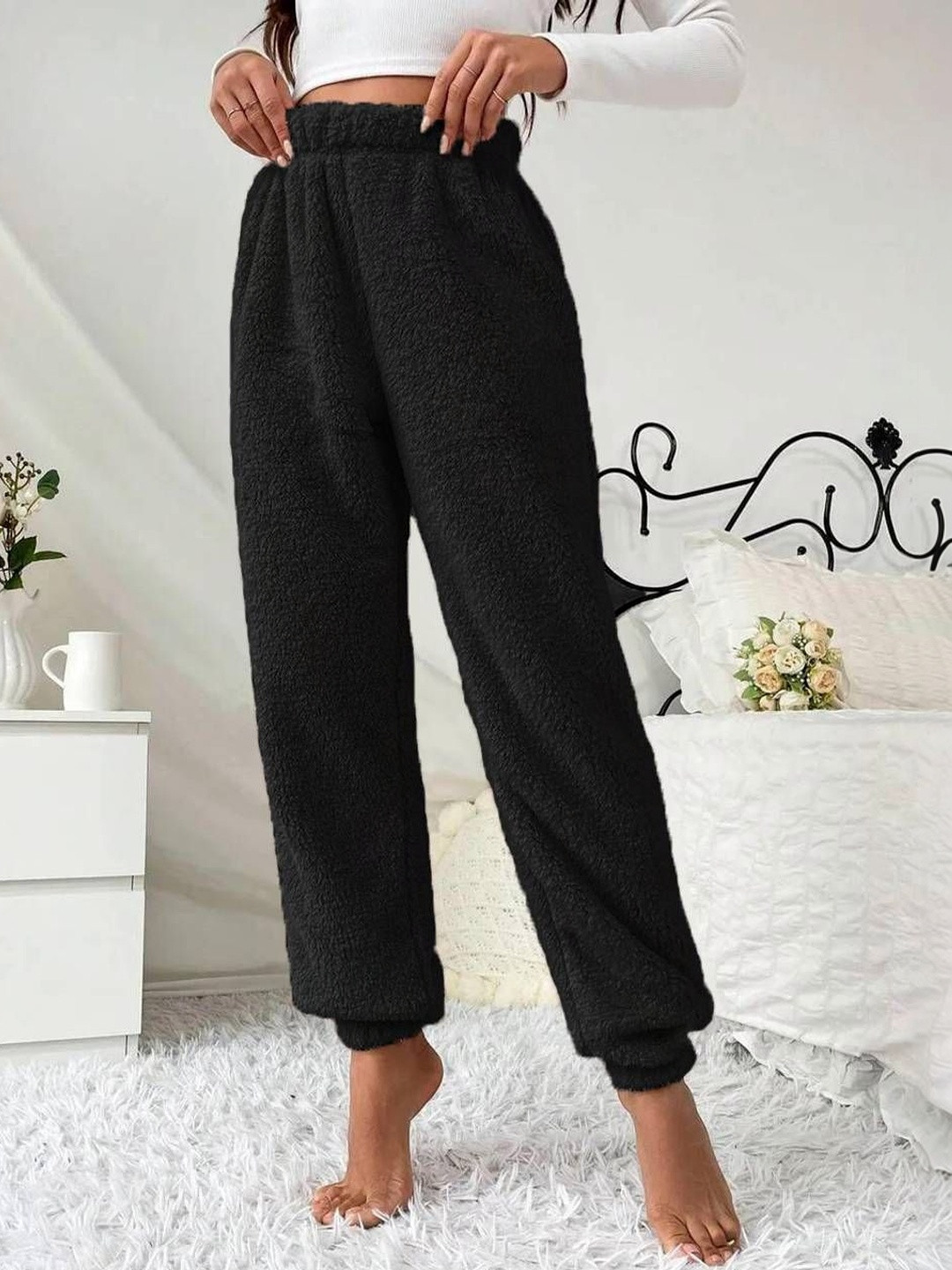 Stylecast X Kotty Women High-Rise Easy Wash Trousers