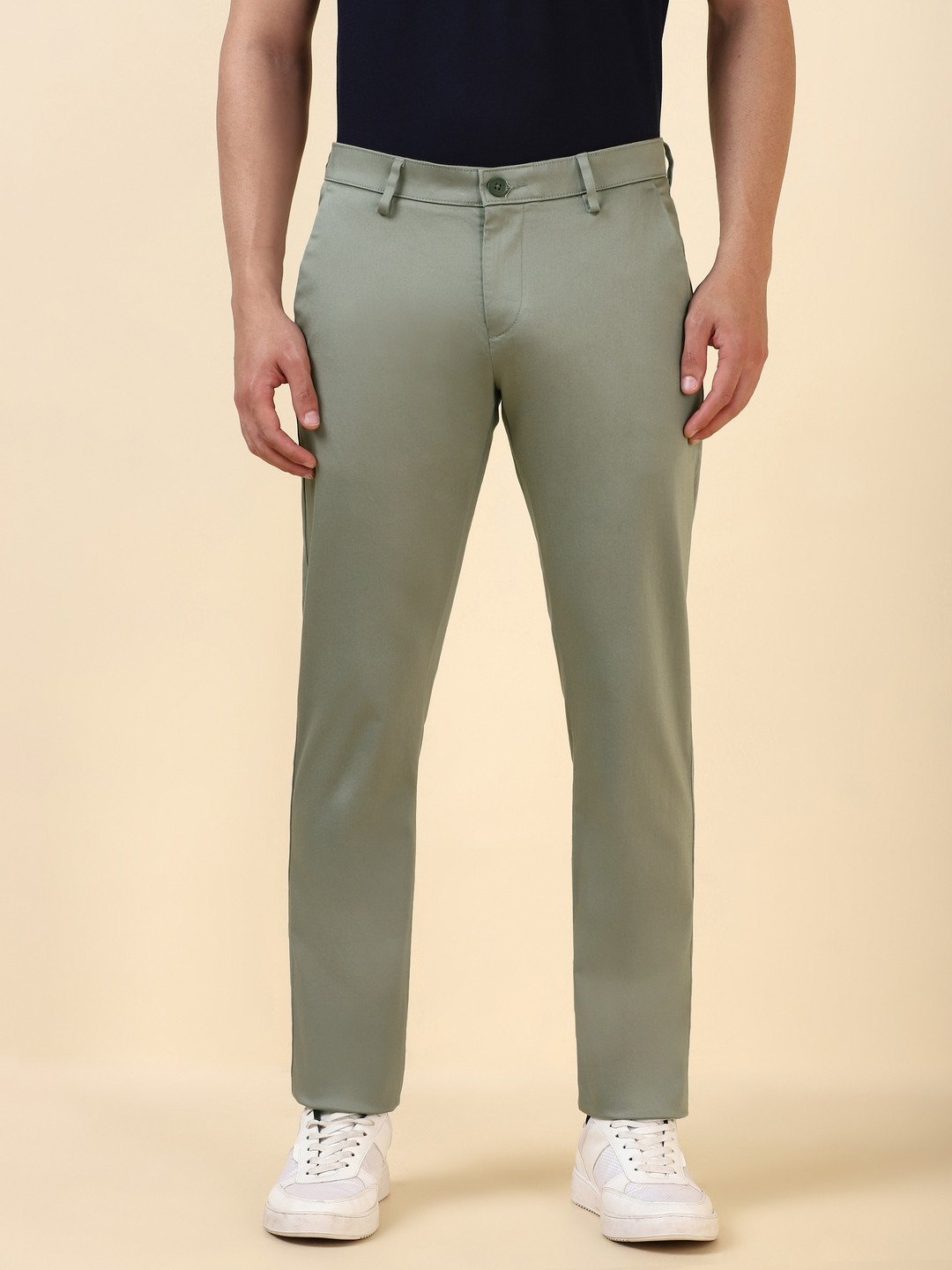 Allen Solly Men Mid-Rise Slim Fit Chinos