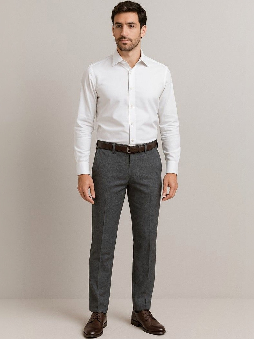 ADAM PHILLIP INDIA Men Classic Trousers