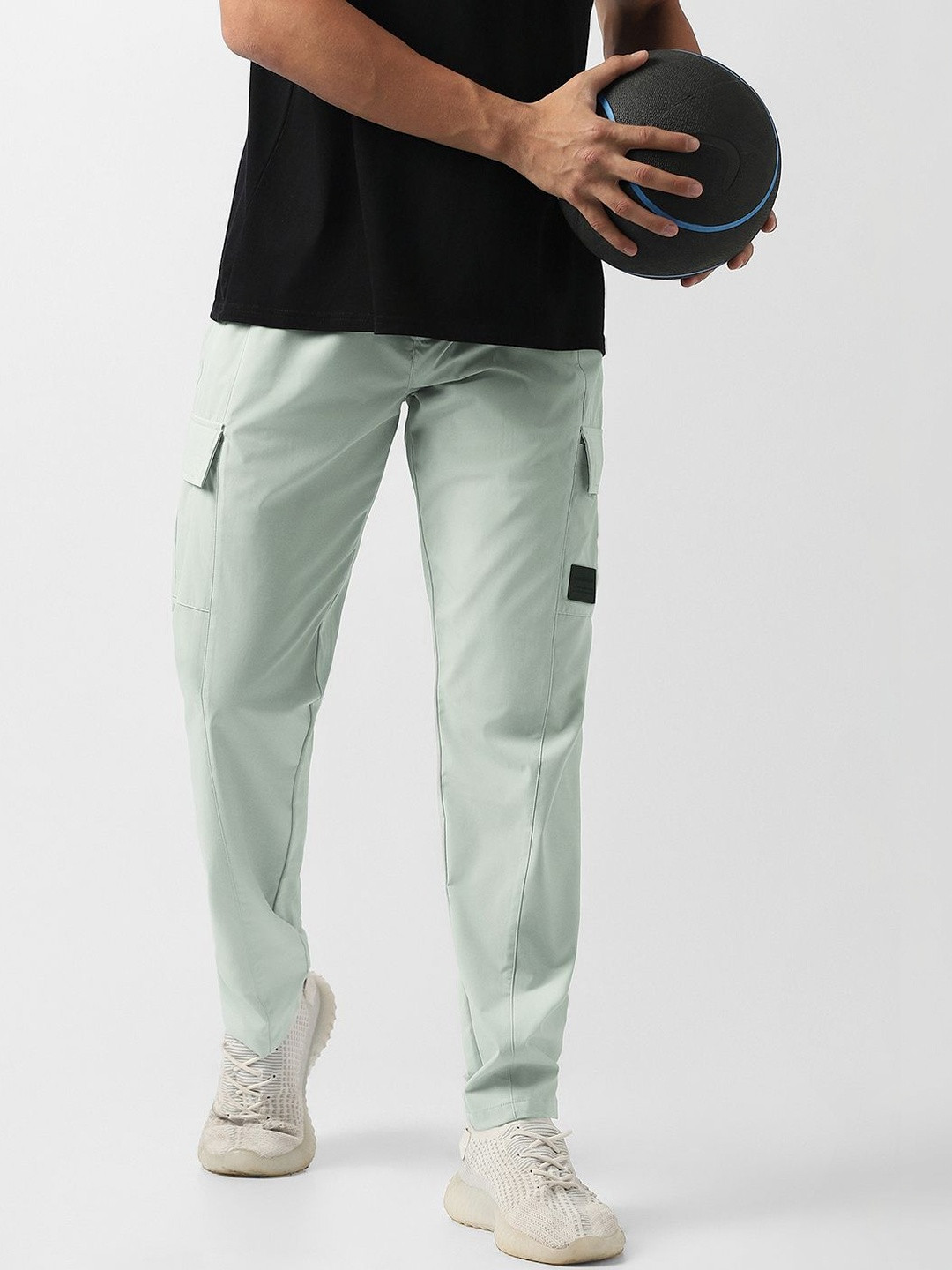 Van Heusen Men Mid Rise Track Pants