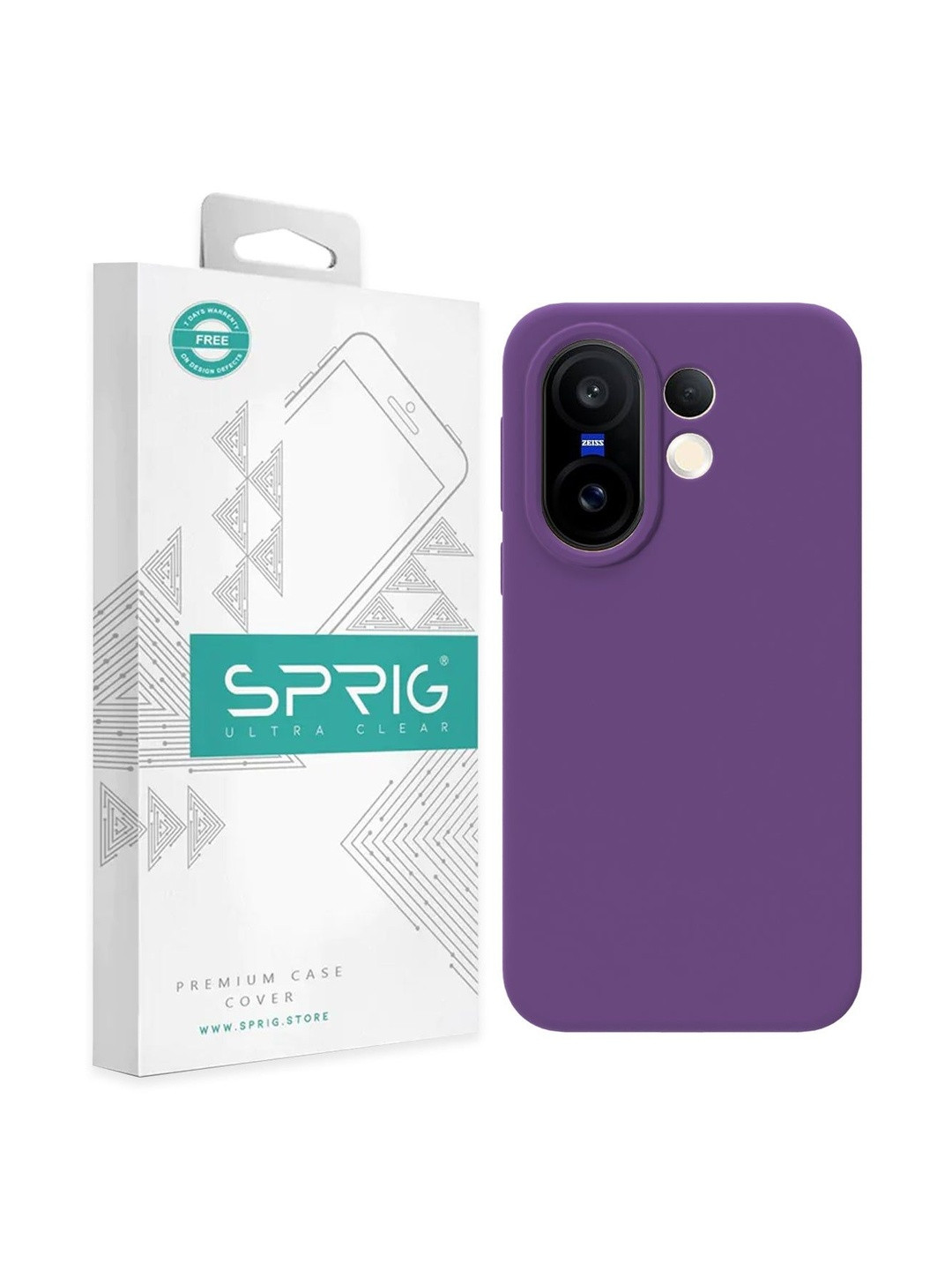 SPRIG vivo X200 FE Silicone Back Cover