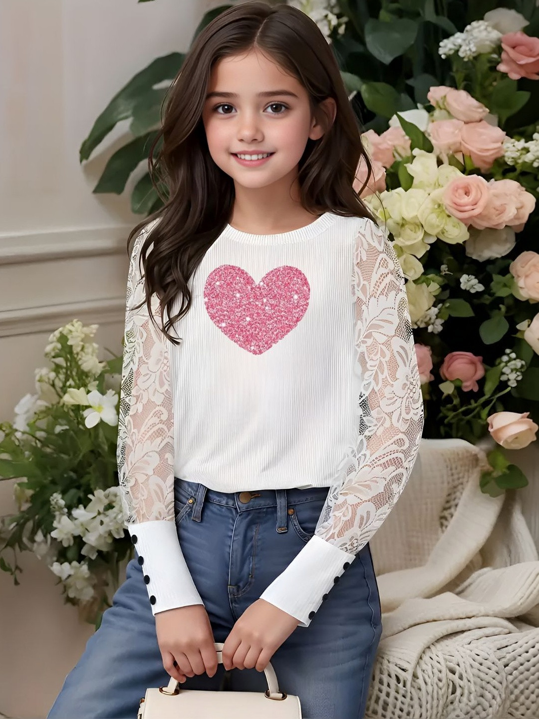 WAHOO Girls Cotton Blend Tops
