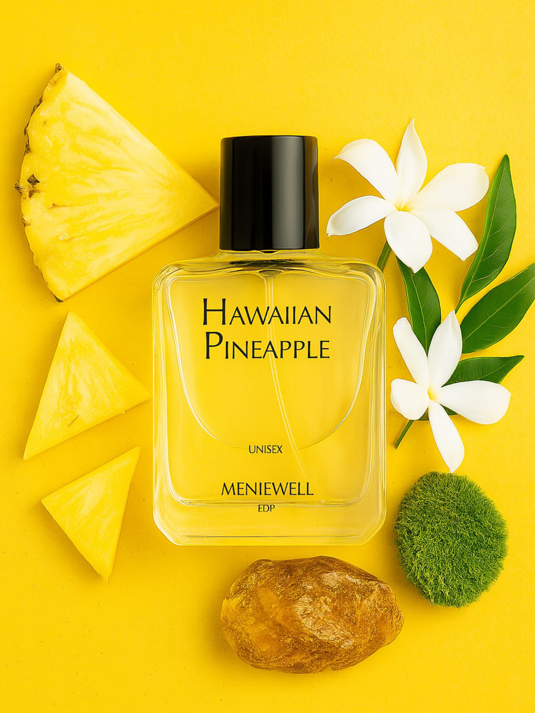 Menjewell Long-Lasting Hawaiian Pineapple Perfume - 50 ml