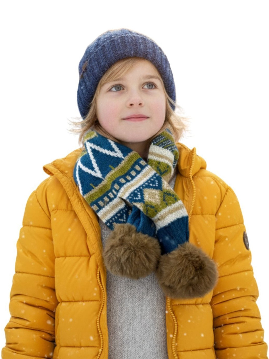 Amoldo Unisex Kids Acrylic Mufflers