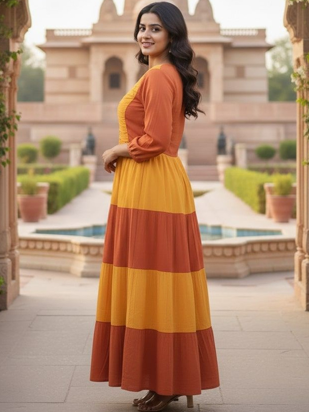 HERE&NOW Women Anarkali Kurta