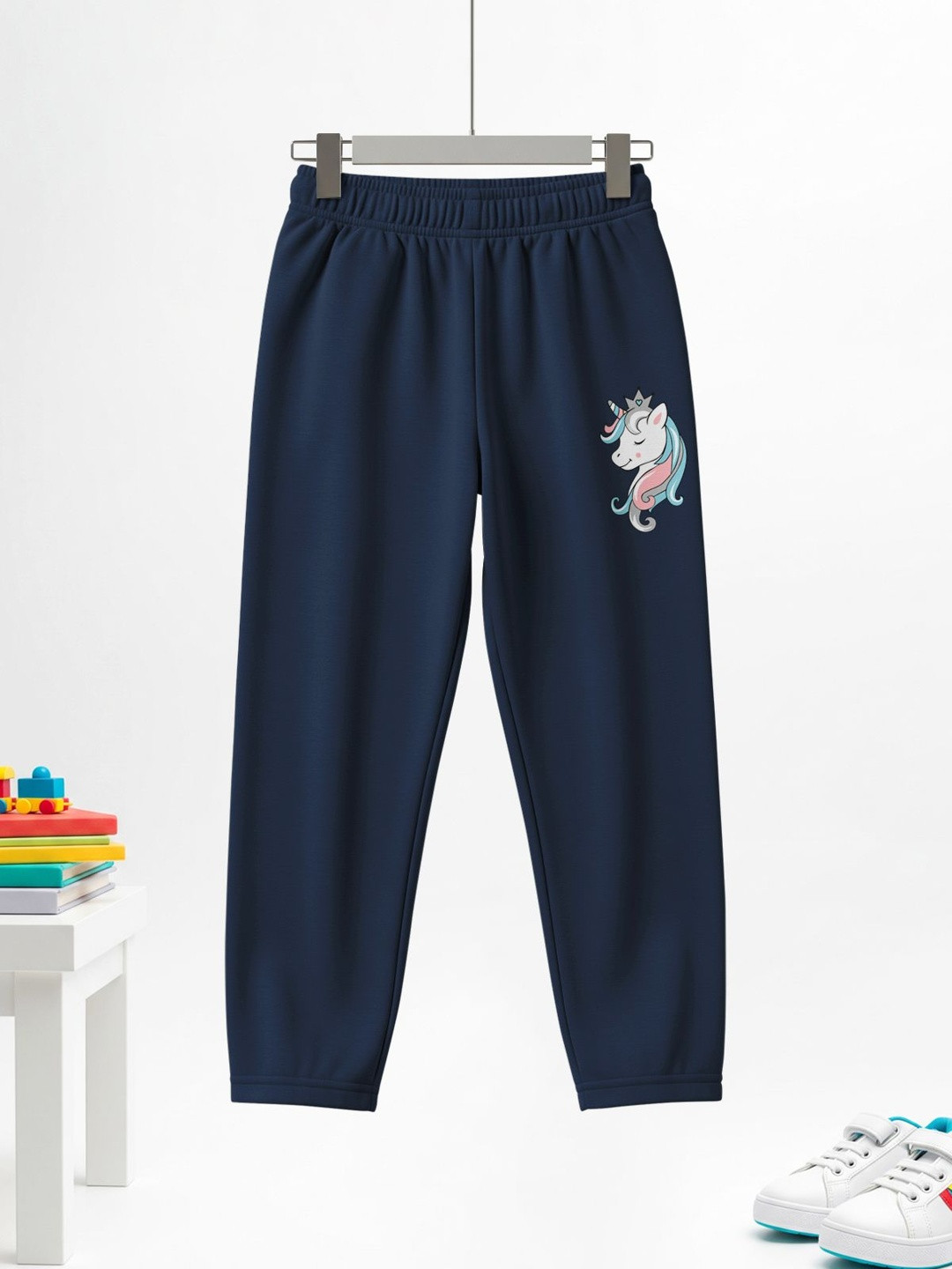 HELLCAT Girls Printed Mid-Rise Lounge Pants