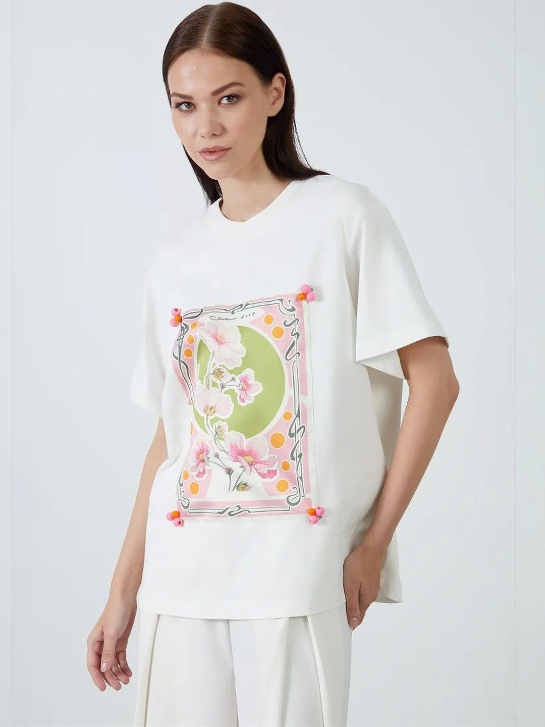 SZN Floral Print Top