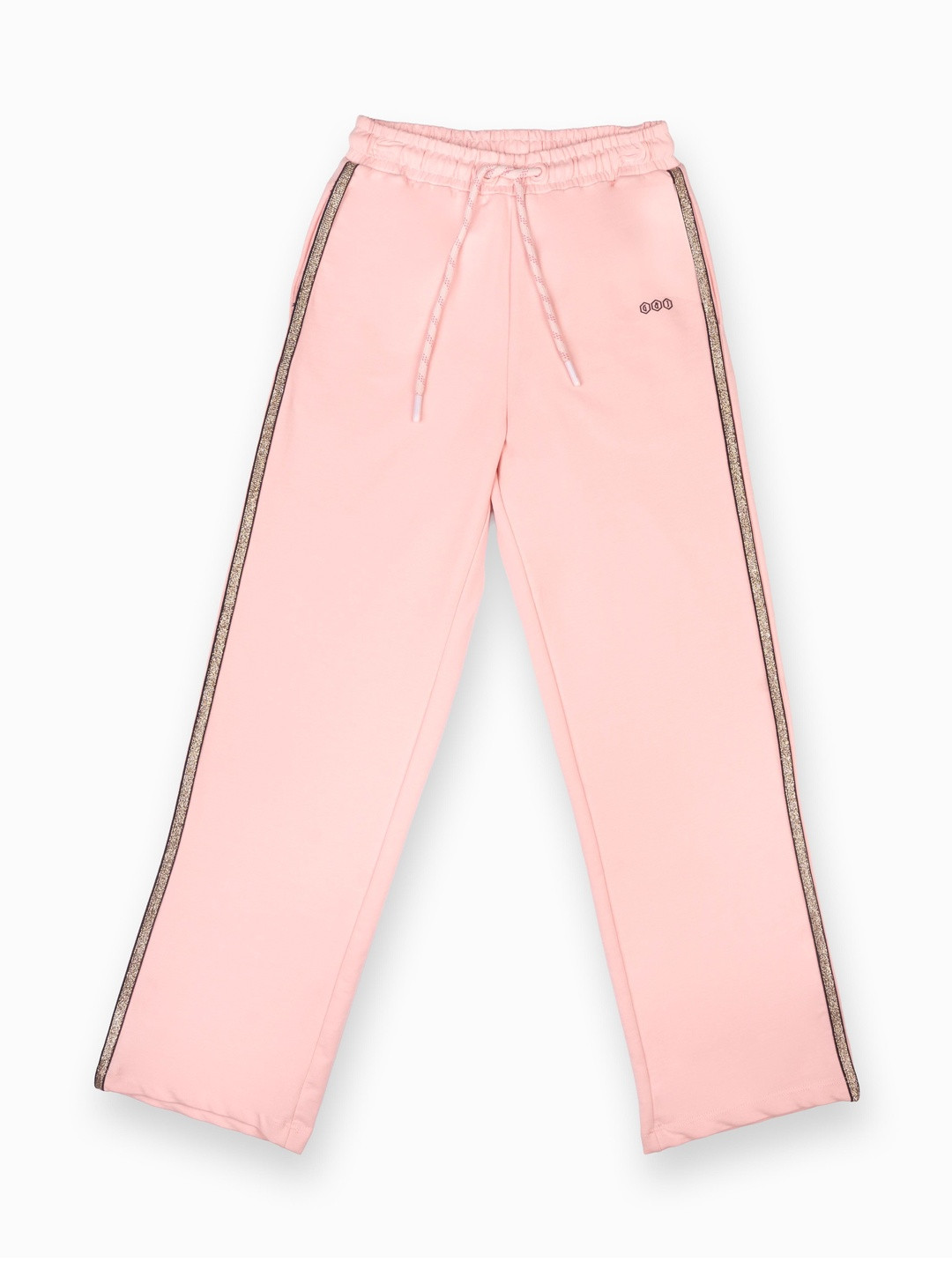 Gini and Jony Girls Pure Cotton Mid-Rise Track Pants