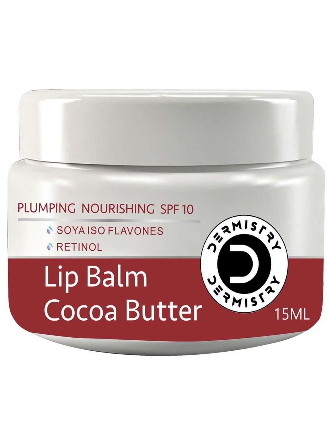 DERMISTRY Cocoa Butter Plumping Lip Balm With SPF10 - 15 ml
