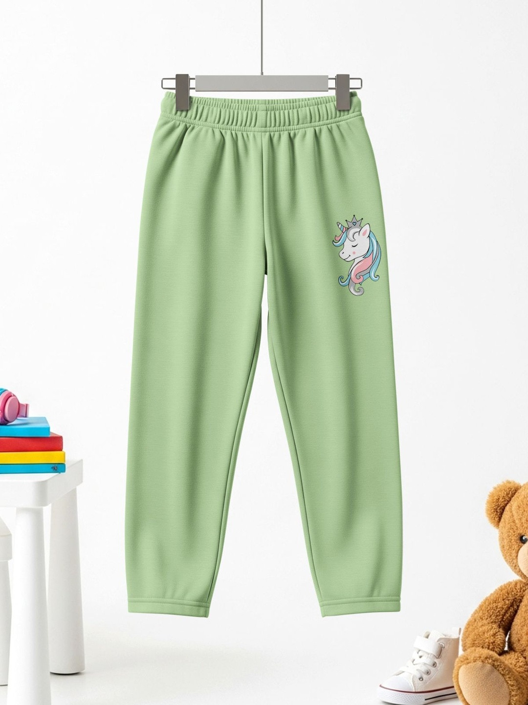 HELLCAT Girls Printed Mid-Rise Lounge Pants