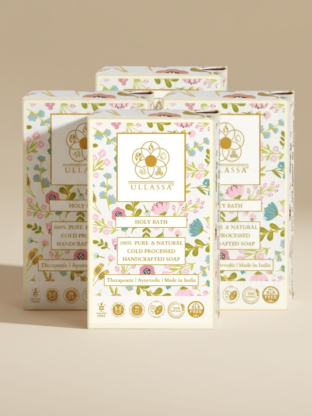 ULLASSA Set Of 4 Skin Lightening Soap- 101 g Each