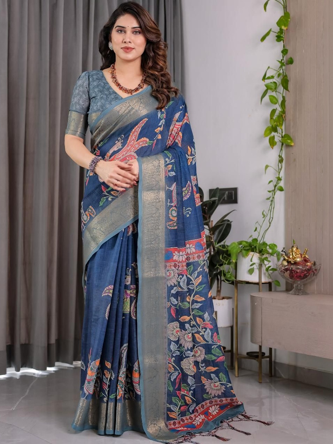 HERE&NOW Ethnic Motifs Saree