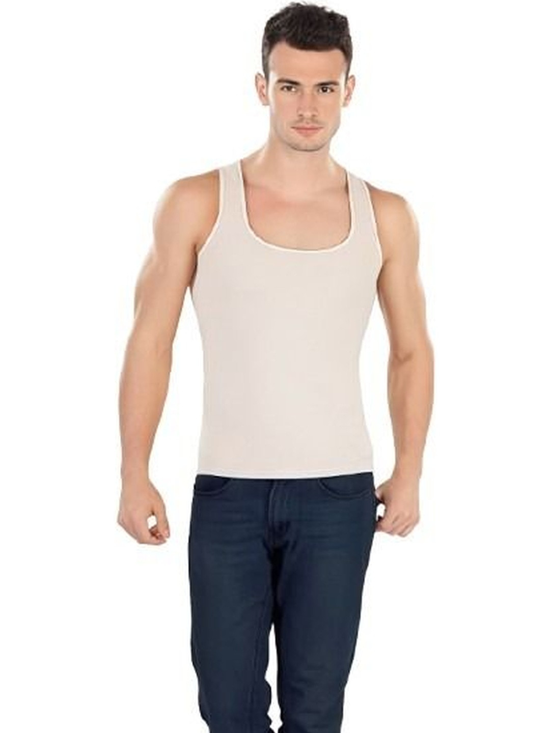 Veeva Beauty & Fashion Men Round Neck Slimming Shapewear