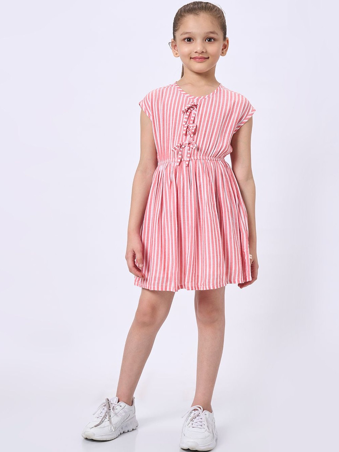 Ed-a-Mamma Striped Fit & Flare Dress