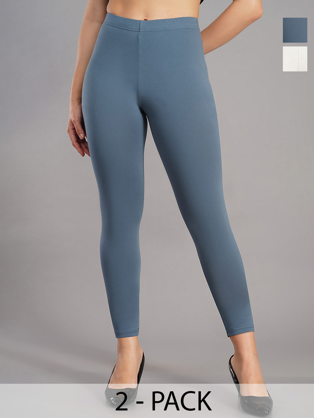 Pack of 2 Shsuvia Ankle Length Leggings for women
