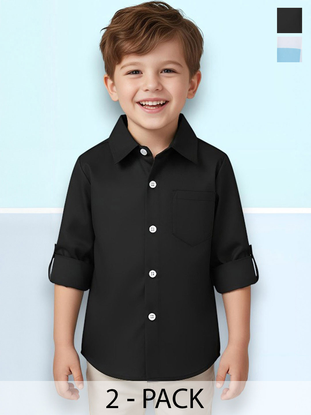 KIDGARB Boys Printed Casual Shirt
