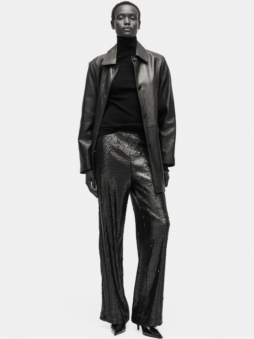 H&M Sequined Trousers