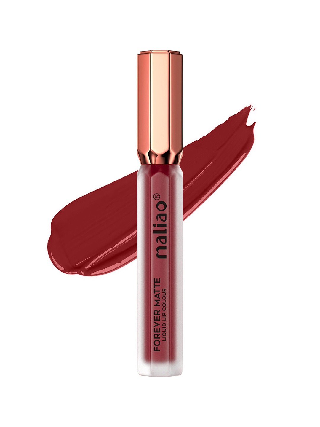 Maliao Forever Matte Liquid Lip Color - 5 ml - Ruby Mehroon 13