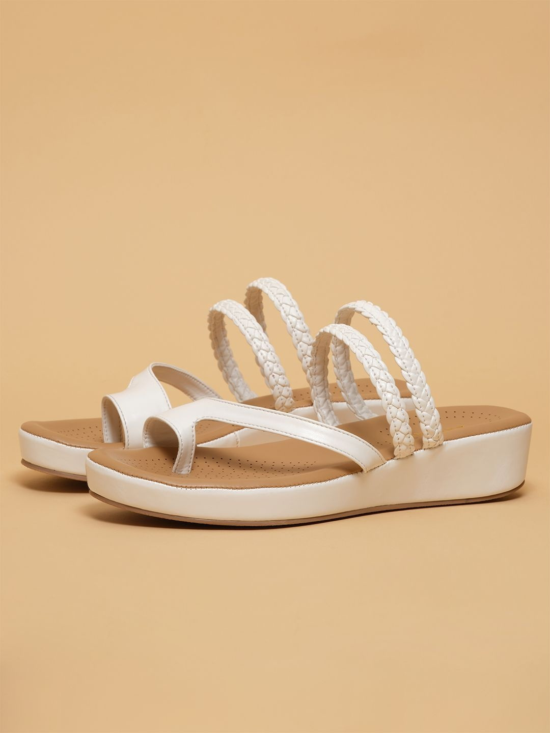 ERIDANI Women One Toe Flats