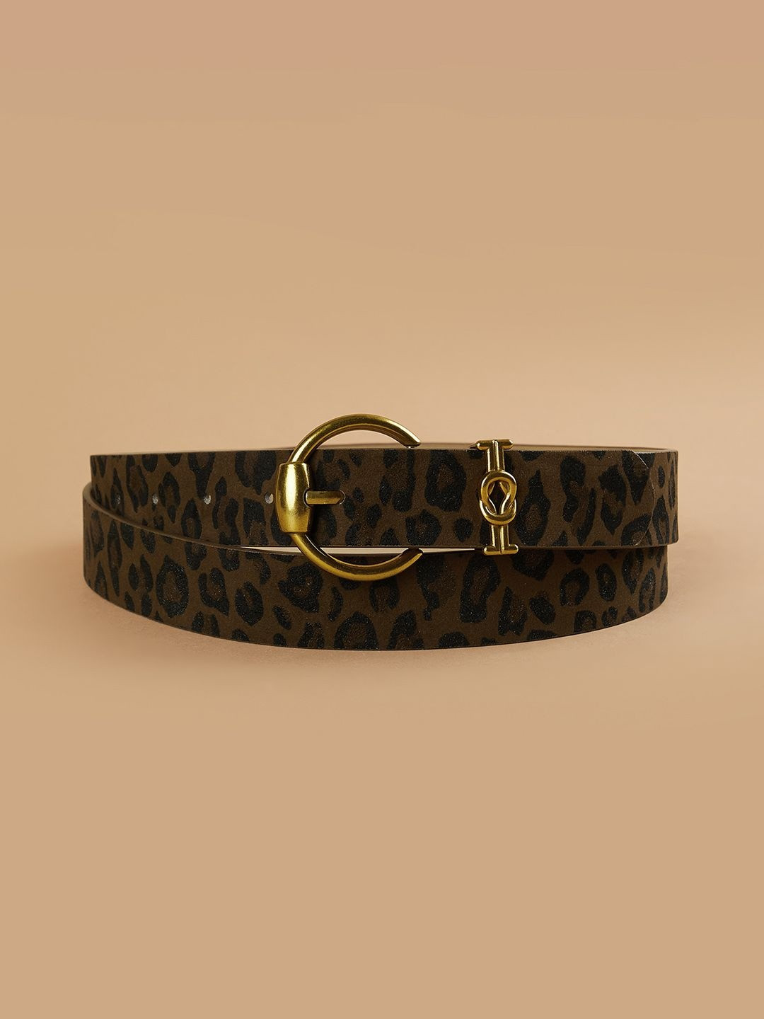 Ginger by Lifestyle Women Printed PU Belt