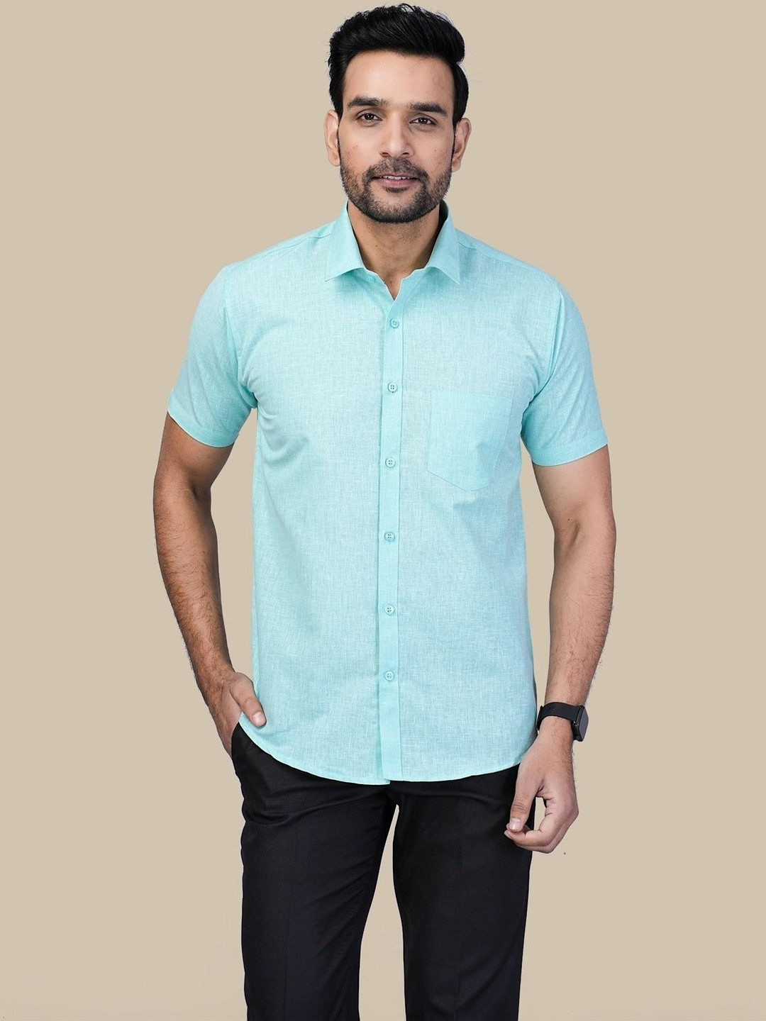 BLACKLILLY Men Standard Slim Fit Casual Shirt