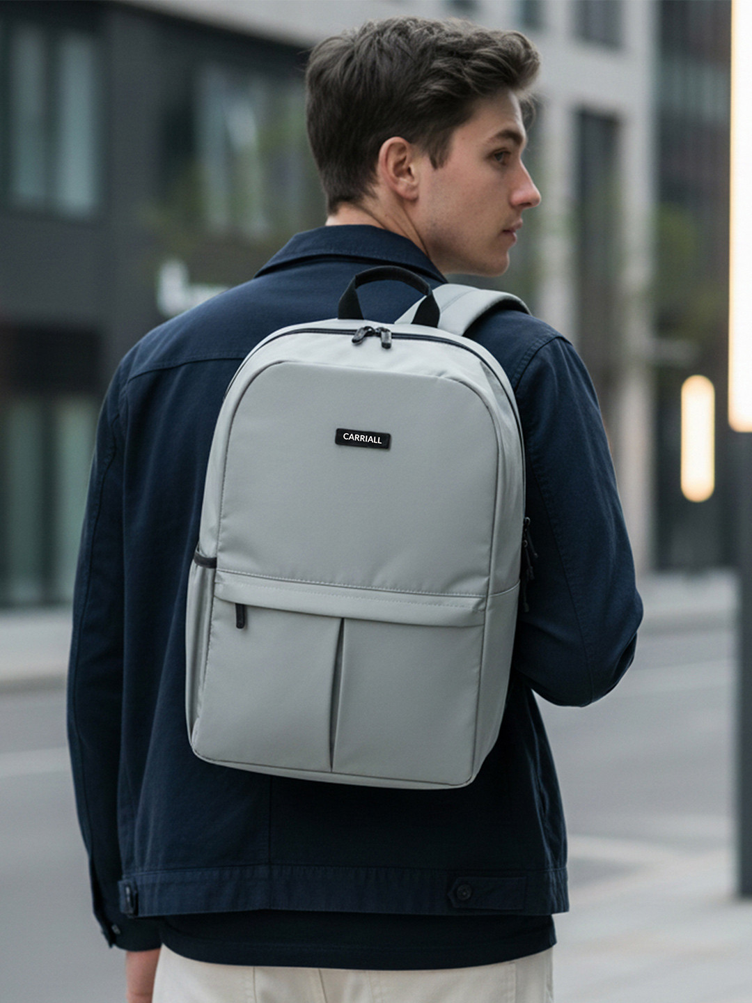 CARRIALL Padded Ergonomic Water Resistant Backpack