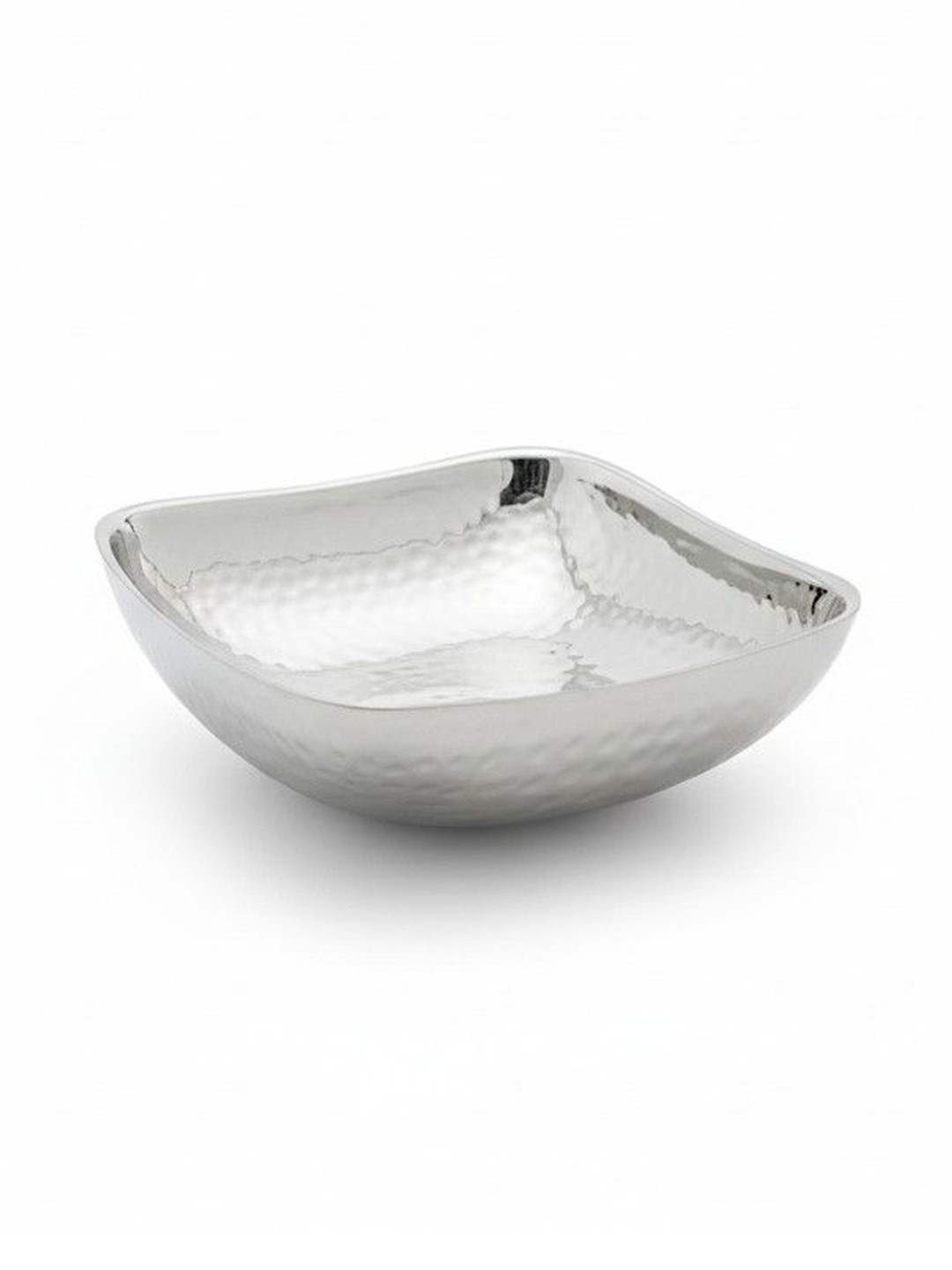 Car-O-Bar Silver-Toned Stainless Steel Easy to Clean Serving Bowl