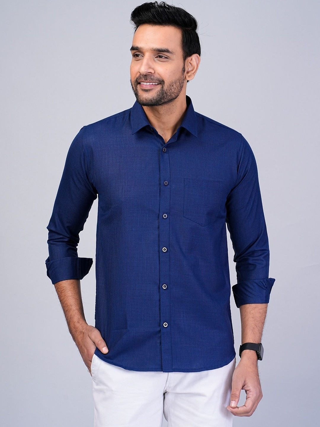 BLACKLILLY Men Standard Slim Fit Casual Shirt