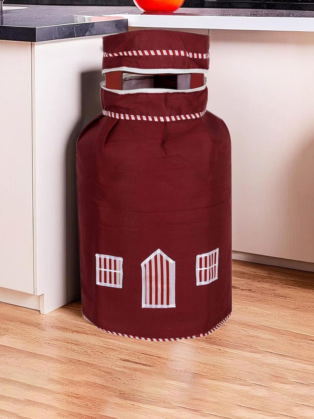 Kuber Industries Printed Cotton LPG Gas Cylinder Cover