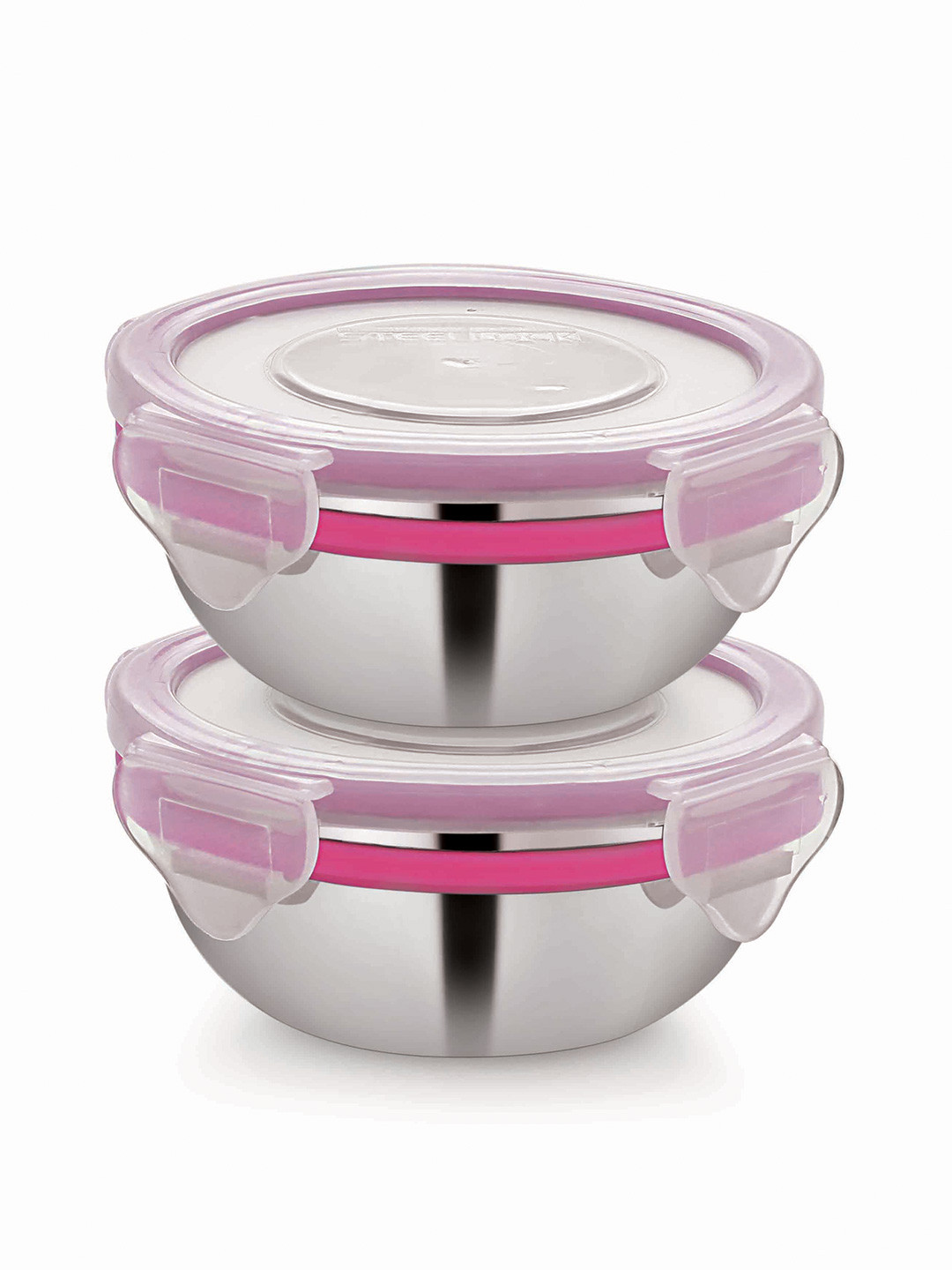 STEELLOCK Silver-Toned 2025 Stainless Steel Air Tight Box Container