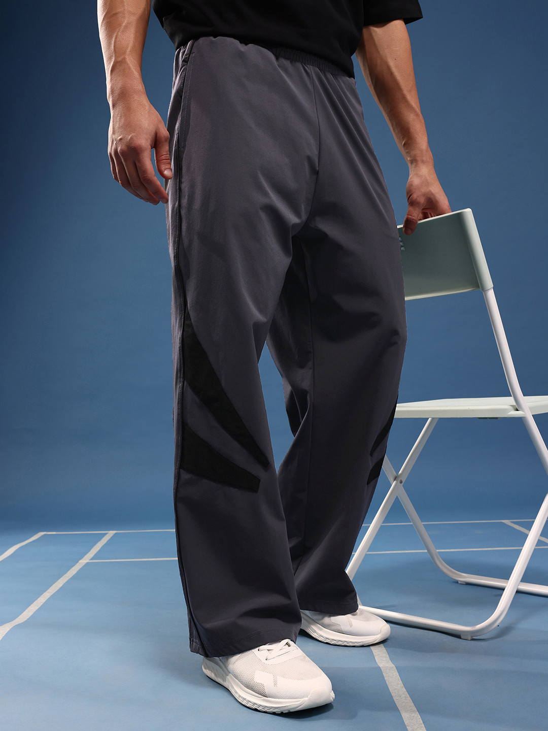 Slazenger Men Panelled Athleisure Track Pants