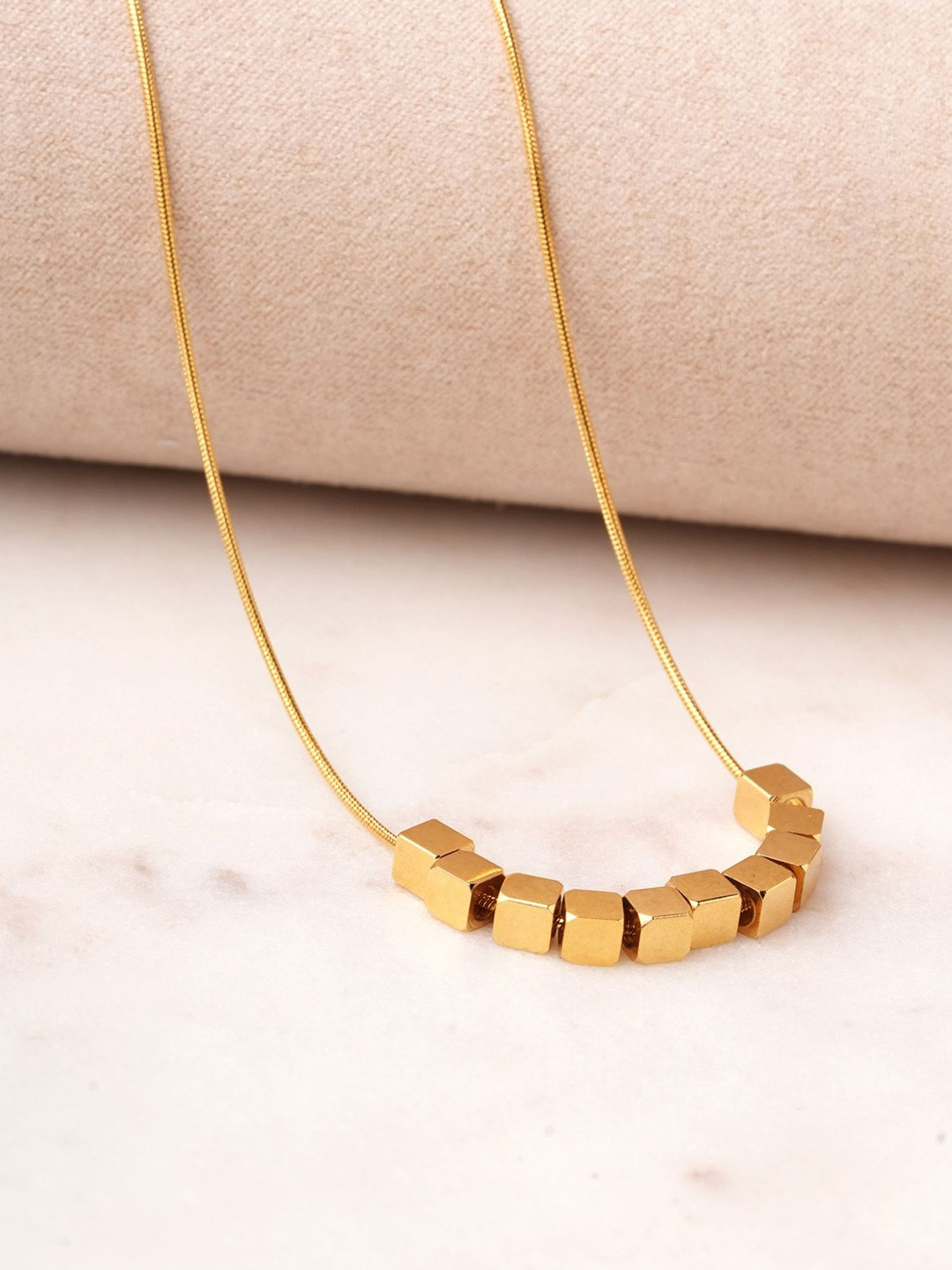 PALMONAS Gold-Plated Necklace
