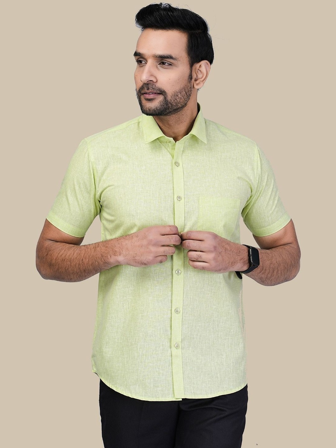 BLACKLILLY Men Standard Slim Fit Casual Shirt