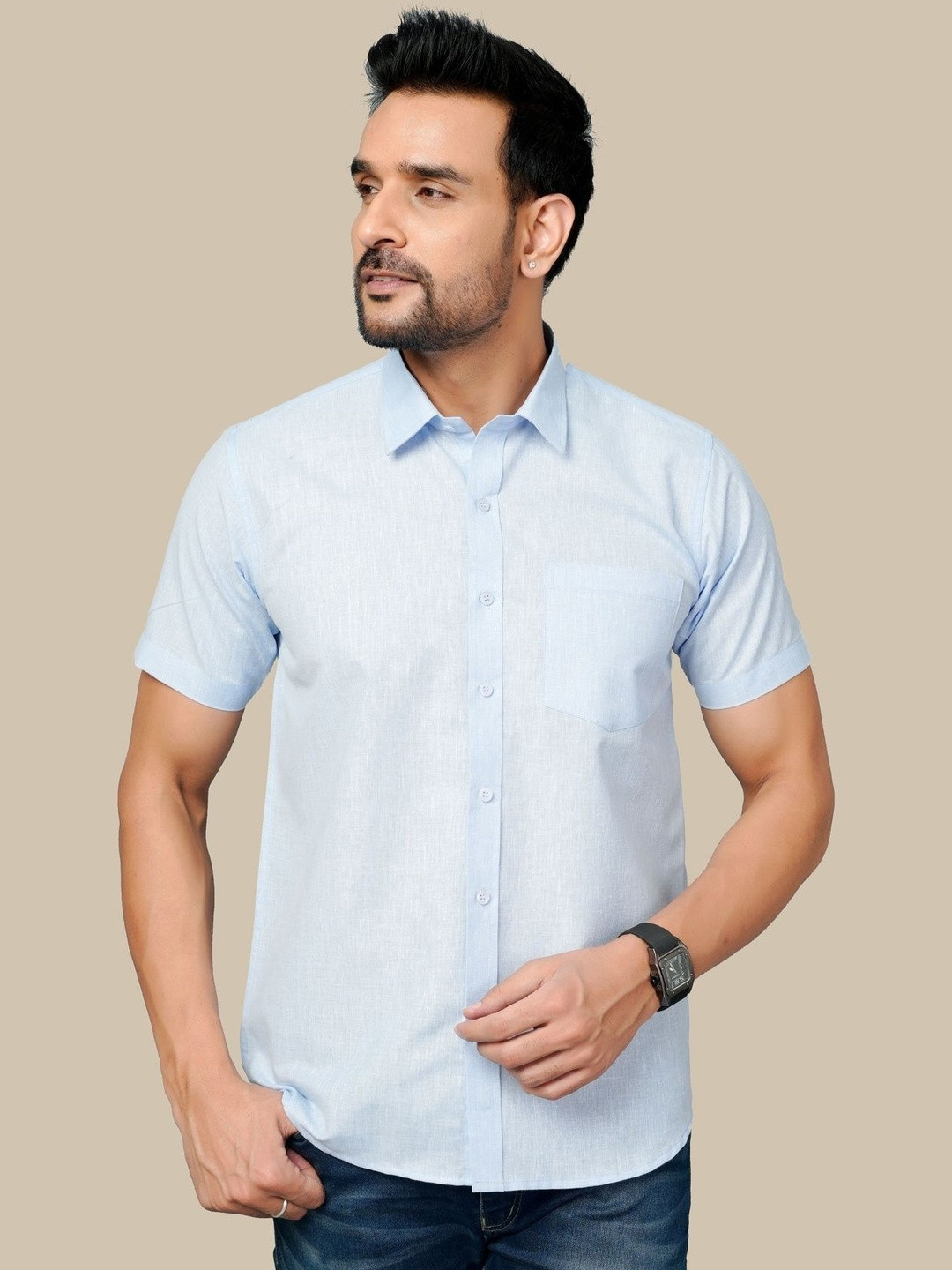 BLACKLILLY Men Standard Slim Fit Casual Shirt