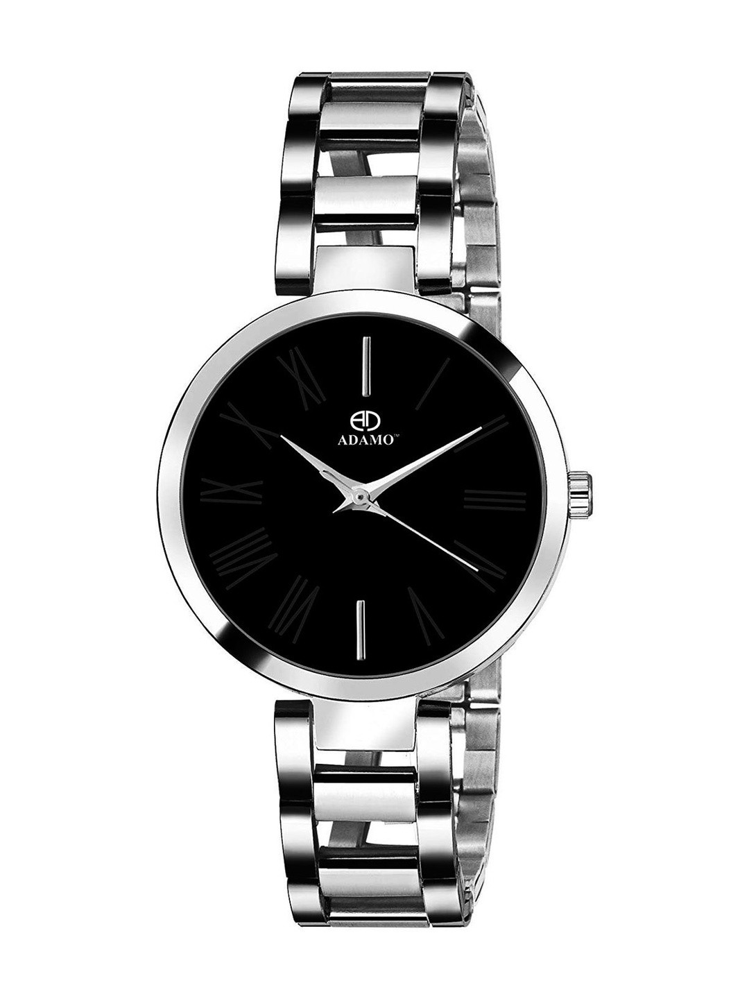 ADAMO Women Dial & Stainless Steel Straps Analogue Watch 2480SM02-1