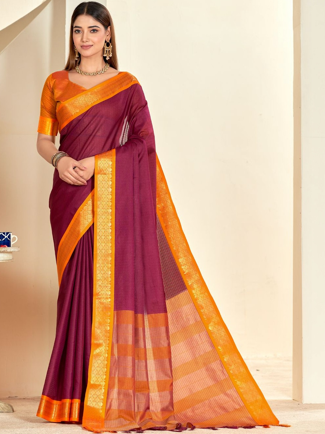 KALINI Woven Design Saree