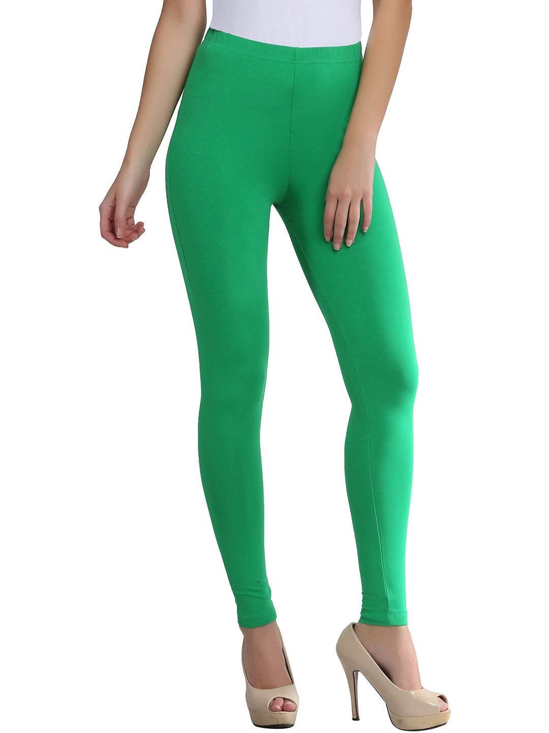 Morrio Cotton Mid-Rise Ankle-Length Leggings