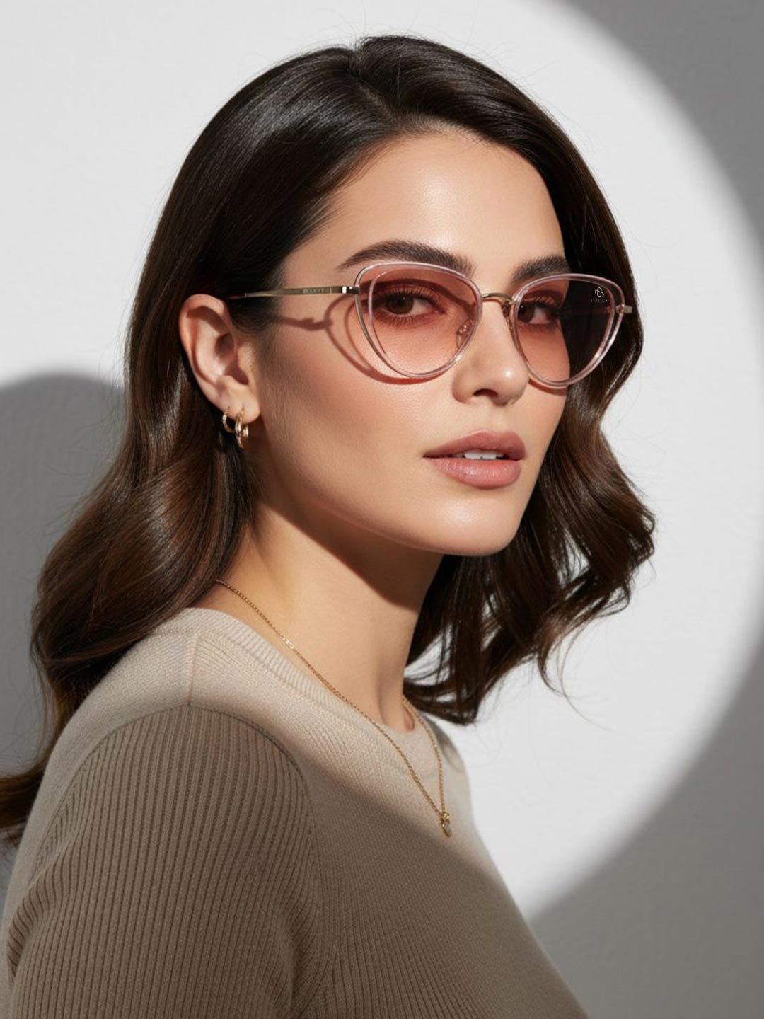 Eyejack by Voyage Unisex Cateye Sunglasses with UV Protected Lens