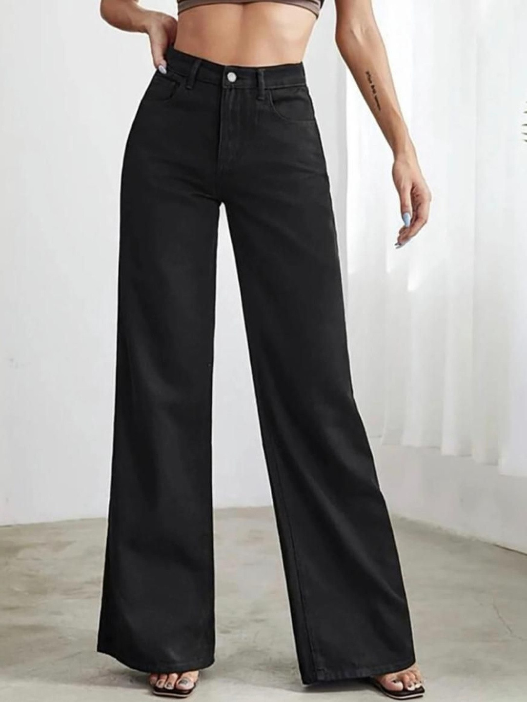 Chemistry Women Straight Fit High-Rise Stretchable Jeans