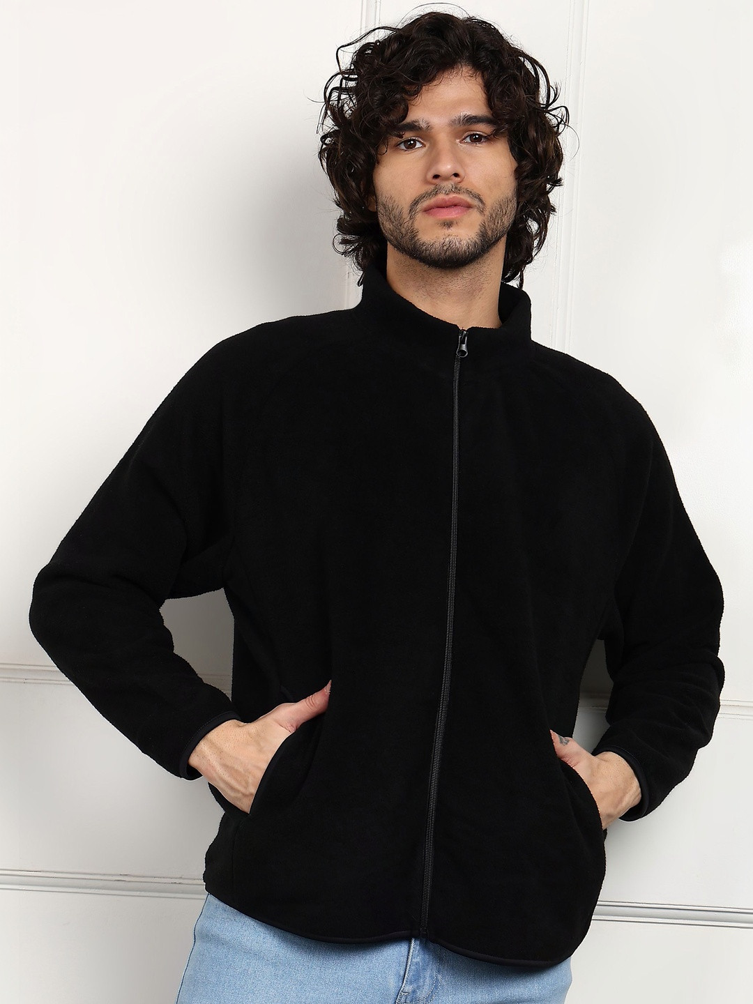 Alan Jones Men Lightweight Open Front Jacket