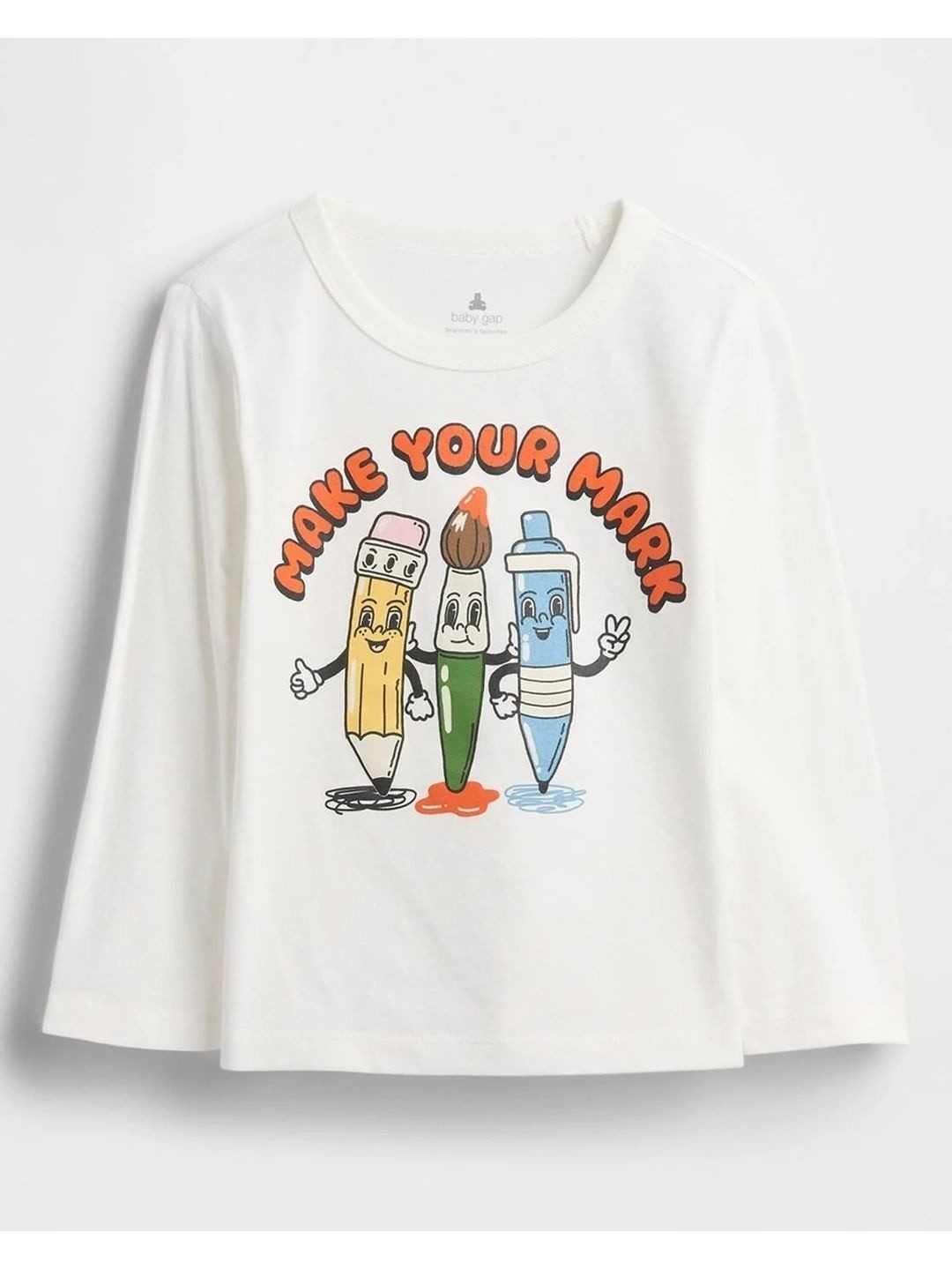 GAP Boys Printed Cotton Relaxed Fit Round Neck Tshirts