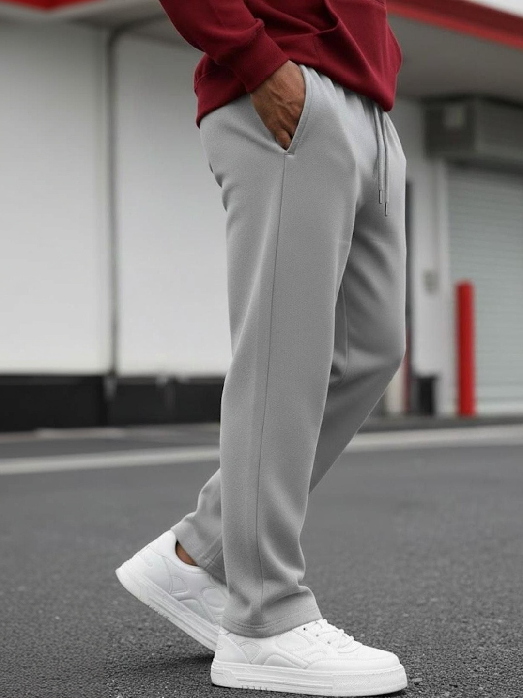 PROGENY Men Mid-Rise Track Pants
