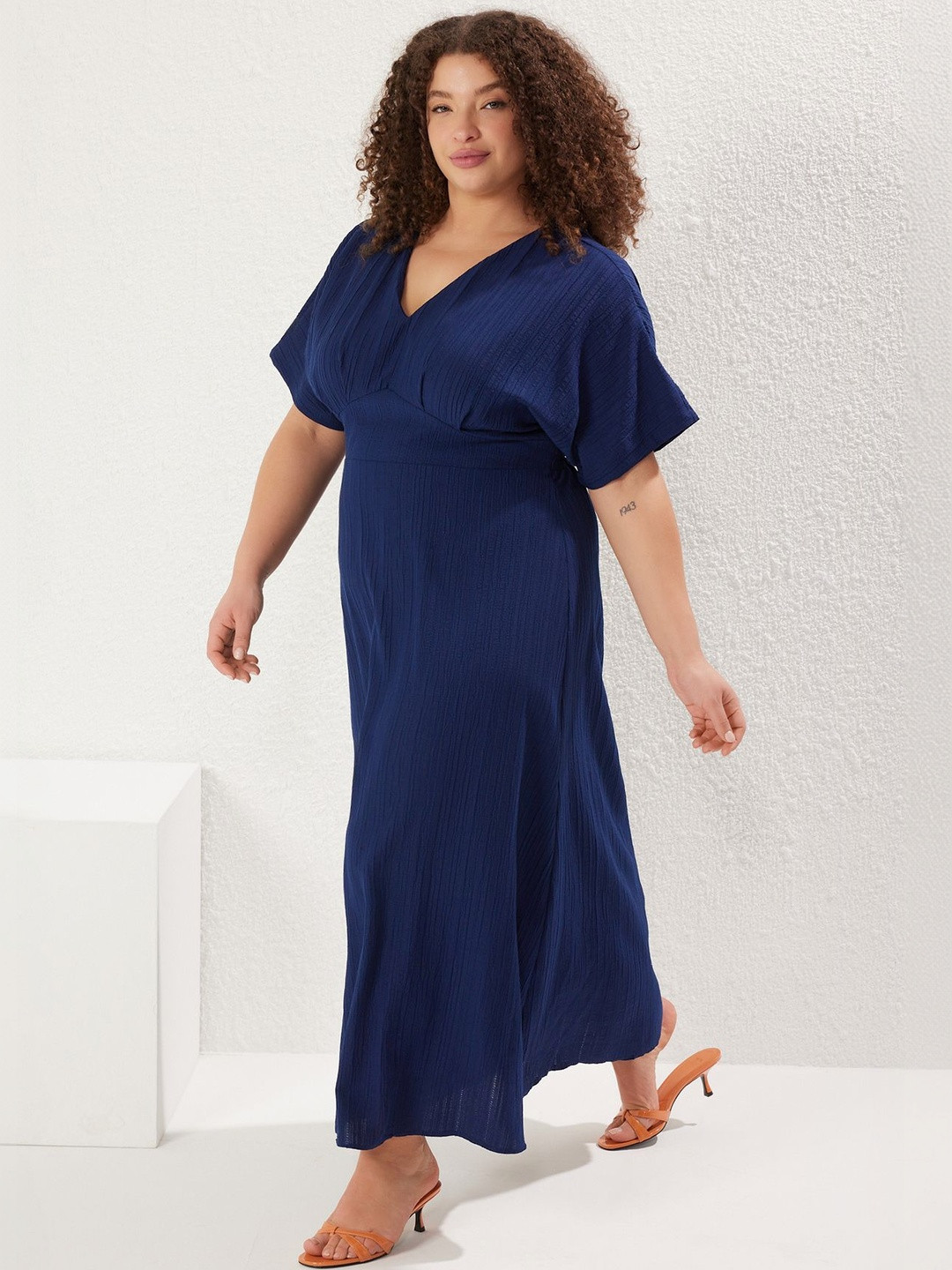 Trendyol Kimono Sleeve Maxi Dress