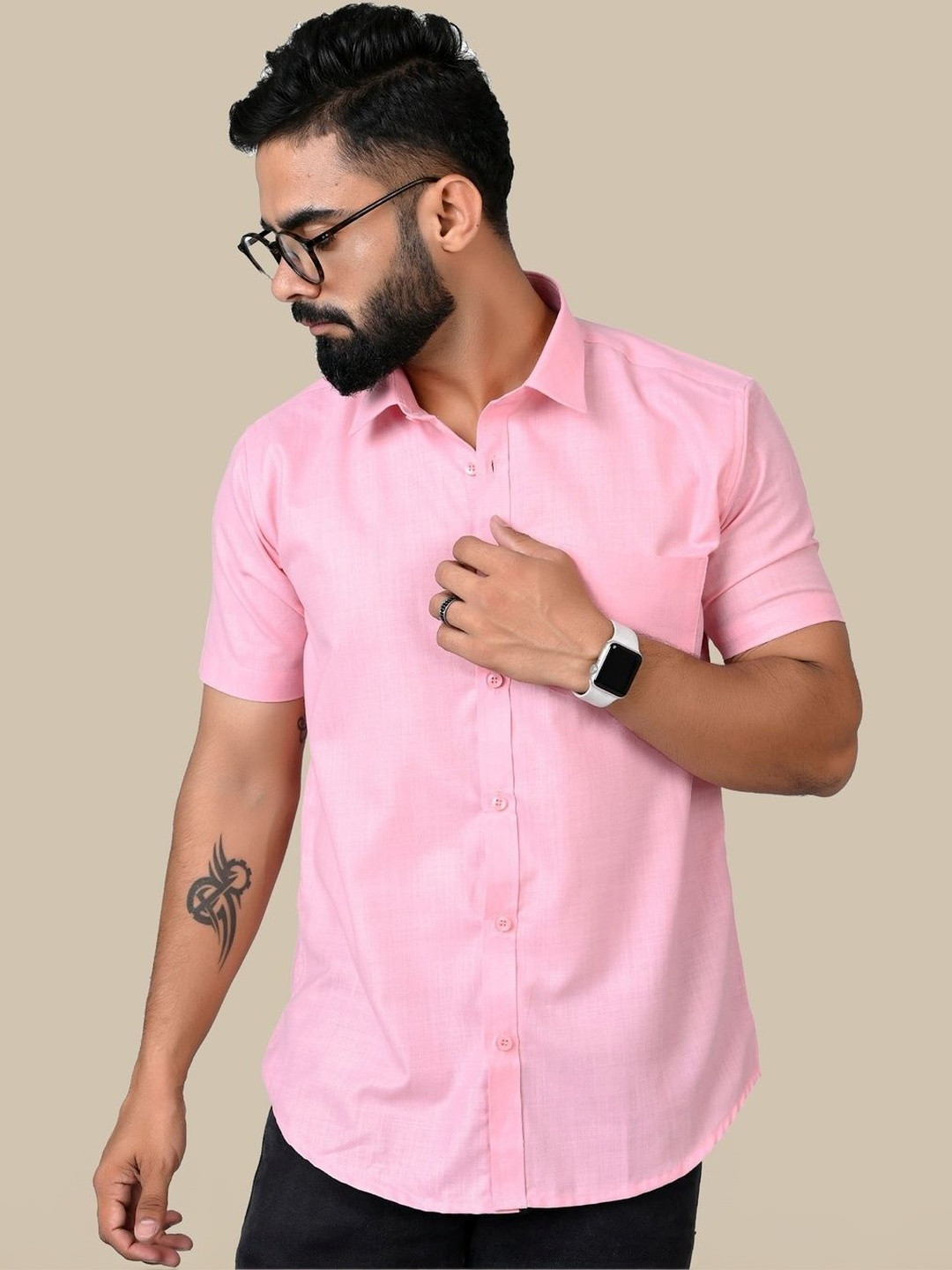 BLACKLILLY Men Standard Slim Fit Casual Shirt